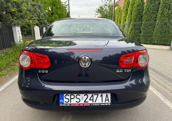 Volkswagen Eos cena 24500 przebieg: 160700, rok produkcji 2009 z Biłgoraj małe 596